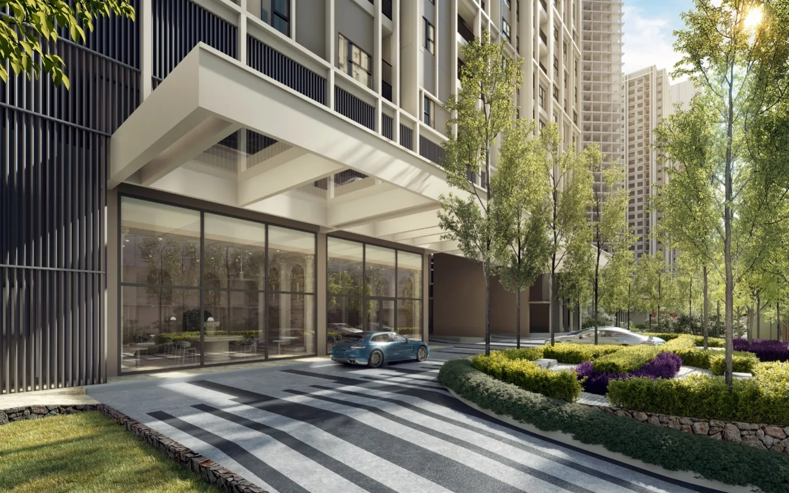 Artist impression of The Aldenz @ Central Park Damansara — lifestyle view