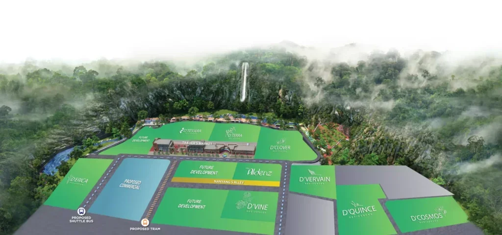 Aldenz Central Park Damansara masterplan — 65-acre integrated township in Damansara Perdana